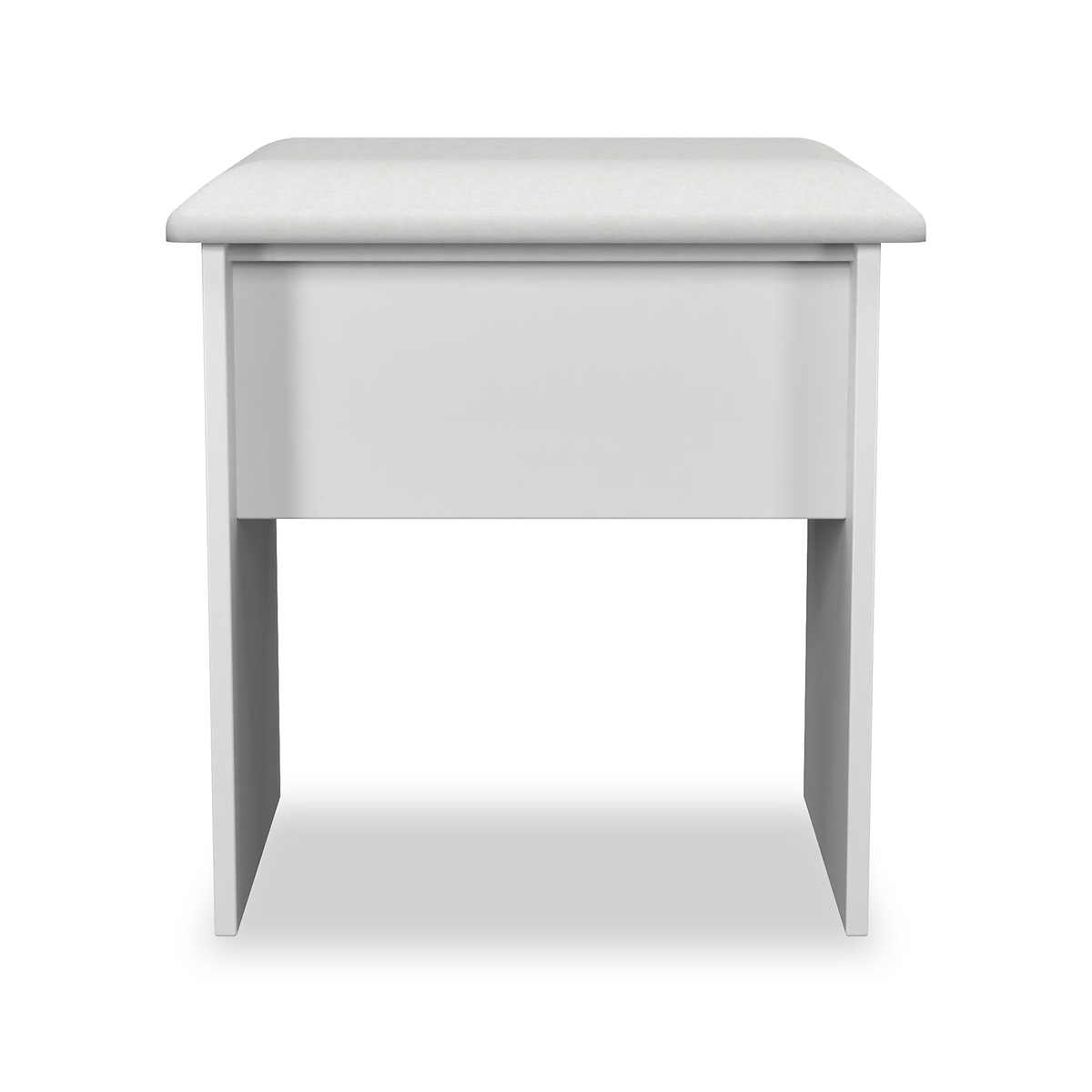 Hadley Dressing Table Stool White from Roseland Furniture