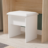 Hadley Dressing Table Stool White from Roseland Furniture