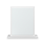 Hadley Mirror White from Roseland Furniture