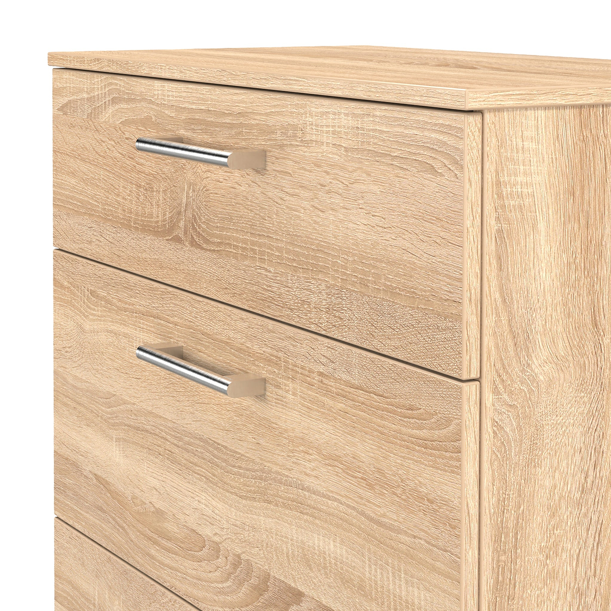 Hadley 3 Drawer Deep Chest Oak from Roseland Furniture