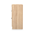 Hadley 3 Drawer Deep Chest Oak from Roseland Furniture