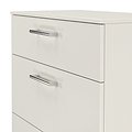 Hadley 3 Drawer Deep Chest Grey from Roseland Furniture