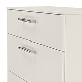 Hadley 3 Drawer Deep Chest Grey from Roseland Furniture