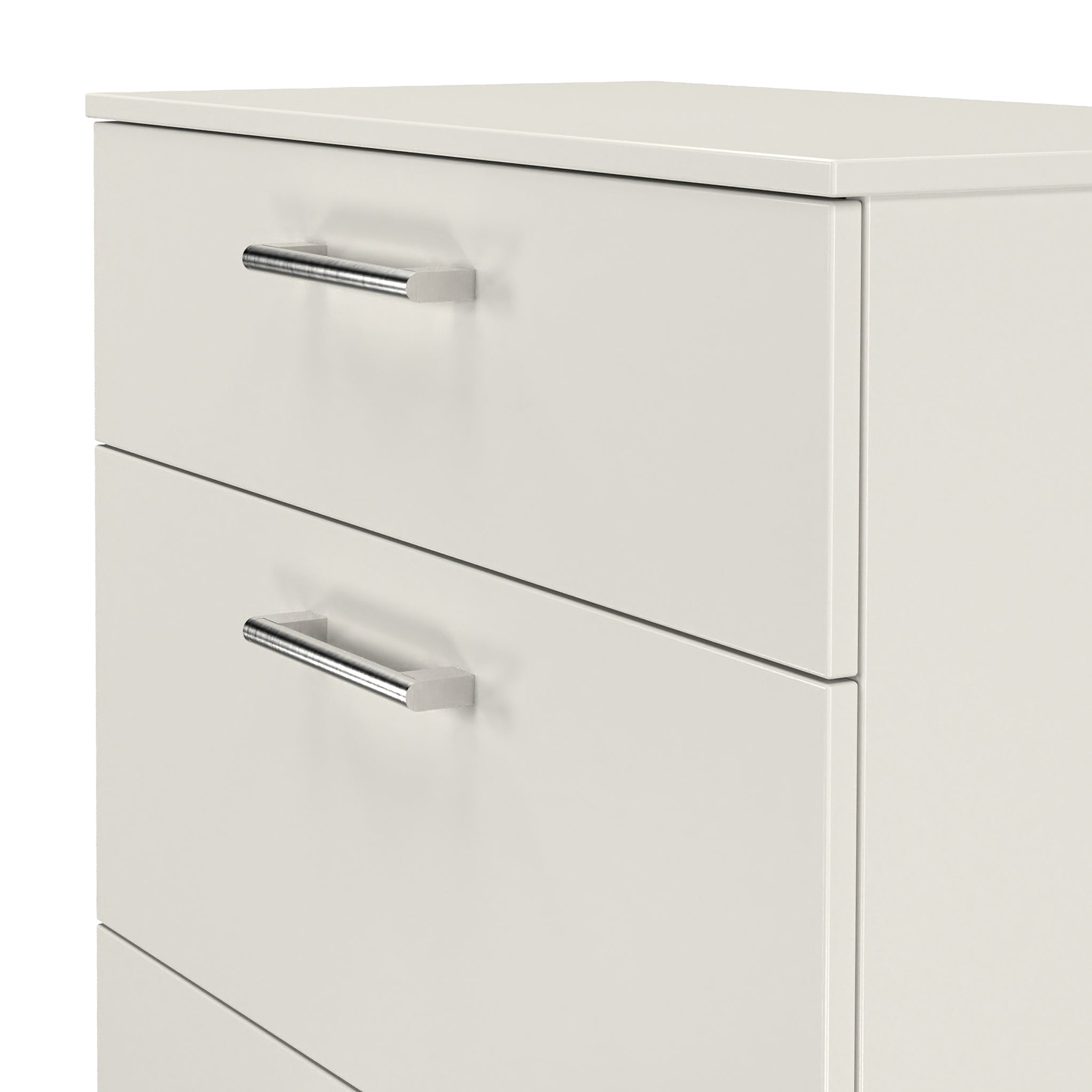 Hadley 3 Drawer Deep Chest Grey from Roseland Furniture