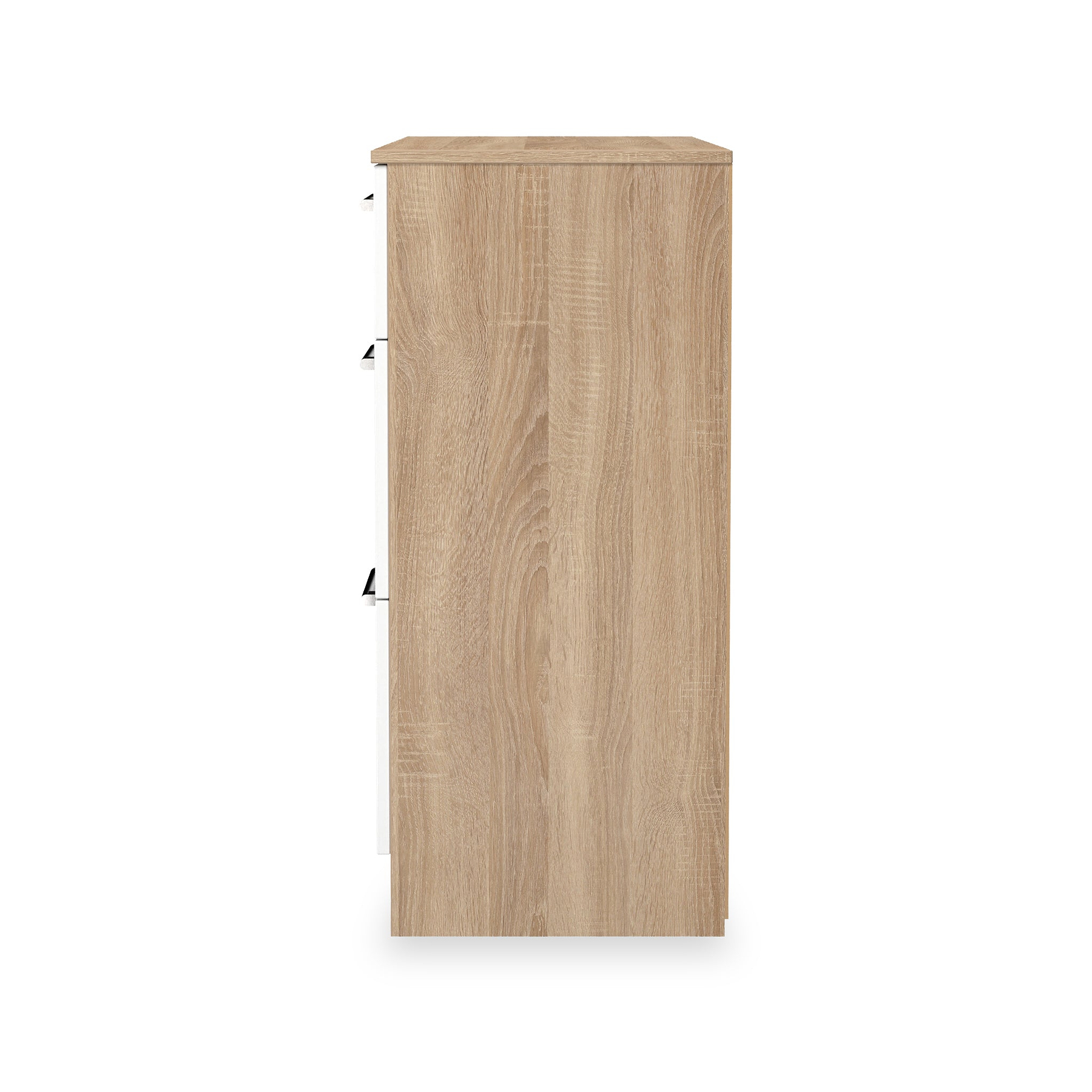 Hadley 3 Drawer Deep Chest White Oak from Roseland Furniture
