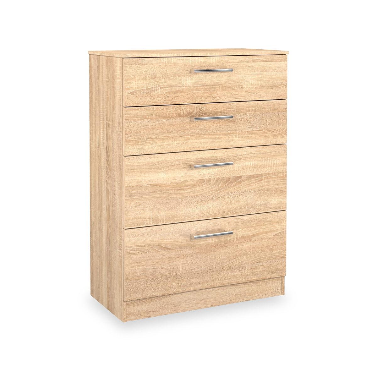 Hadley 4 Drawer Deep Chest Oak from Roseland Furniture
