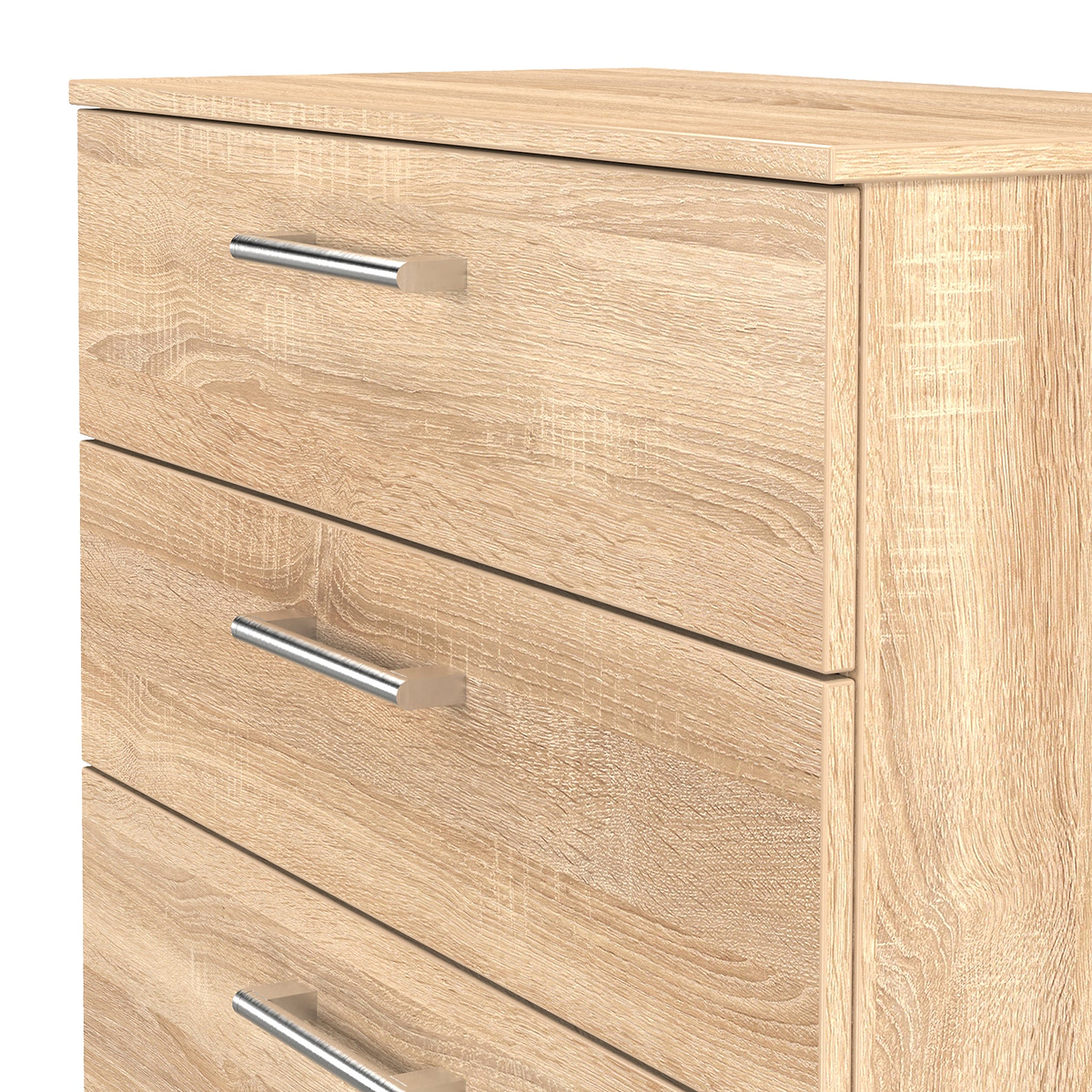 Hadley 4 Drawer Deep Chest Oak from Roseland Furniture