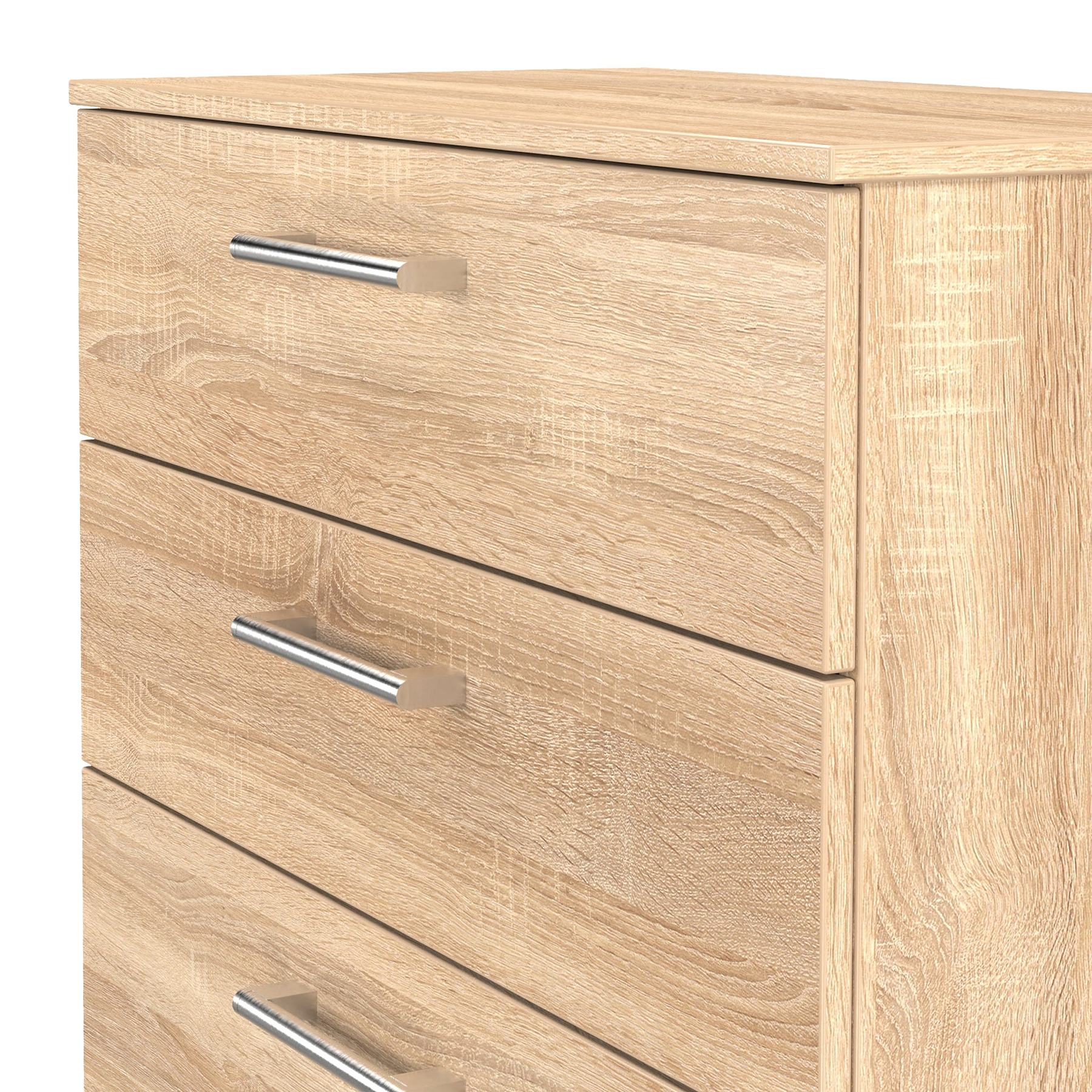 Hadley 4 Drawer Deep Chest Oak from Roseland Furniture