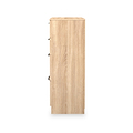 Hadley 4 Drawer Deep Chest Oak from Roseland Furniture