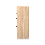 Hadley 4 Drawer Deep Chest Oak from Roseland Furniture
