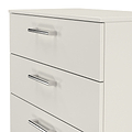 Hadley 4 Drawer Deep Chest Grey from Roseland Furniture