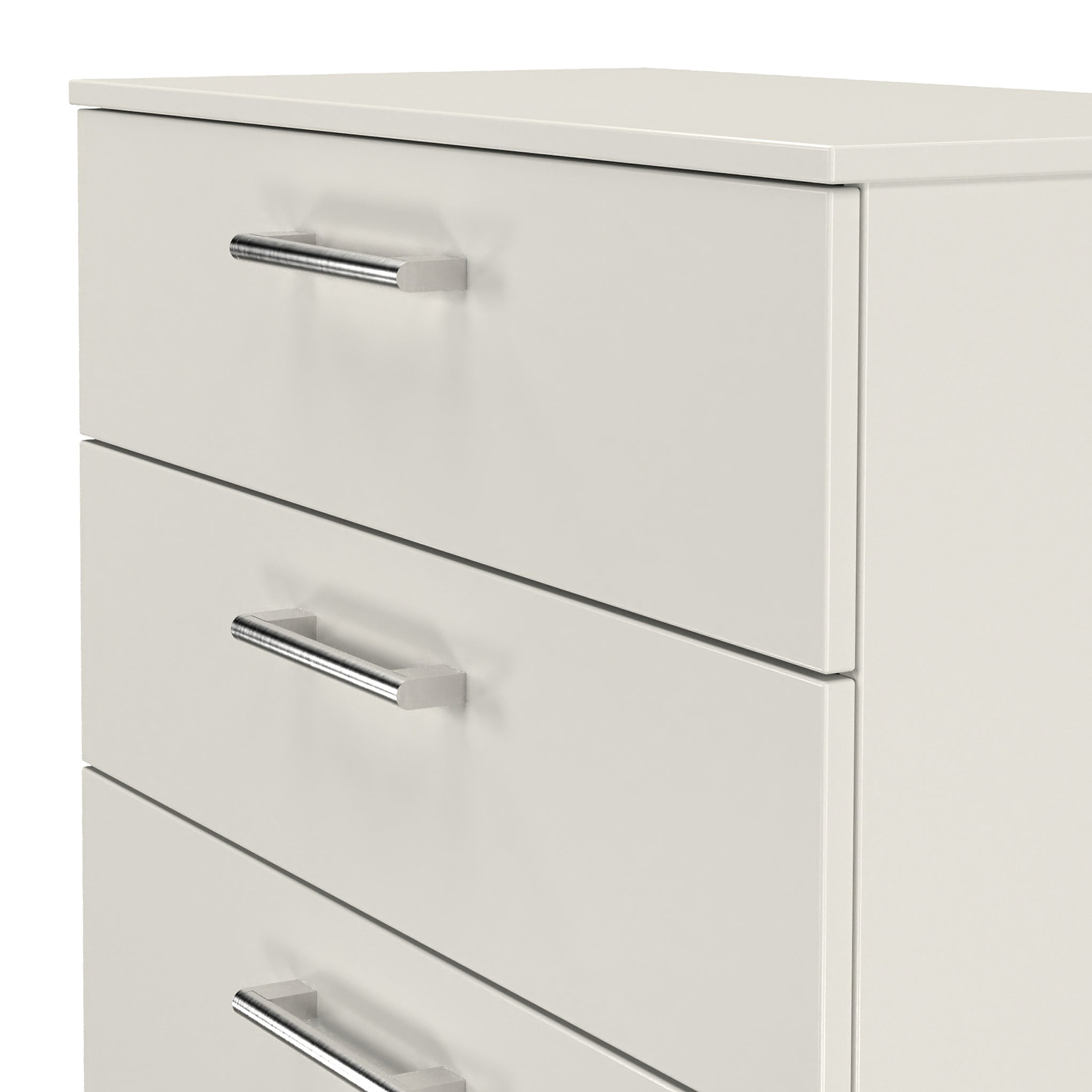 Hadley 4 Drawer Deep Chest Grey from Roseland Furniture
