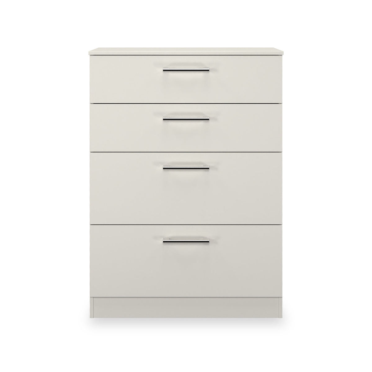 Hadley 4 Drawer Deep Chest Grey from Roseland Furniture