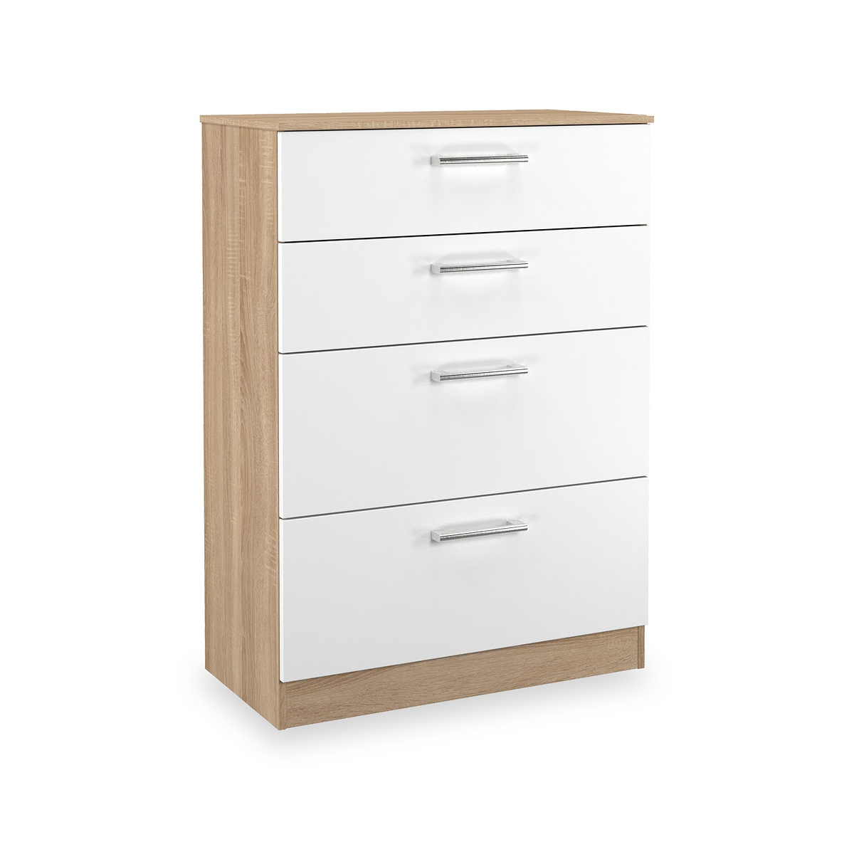 Hadley 4 Drawer Deep Chest White Oak from Roseland Furniture