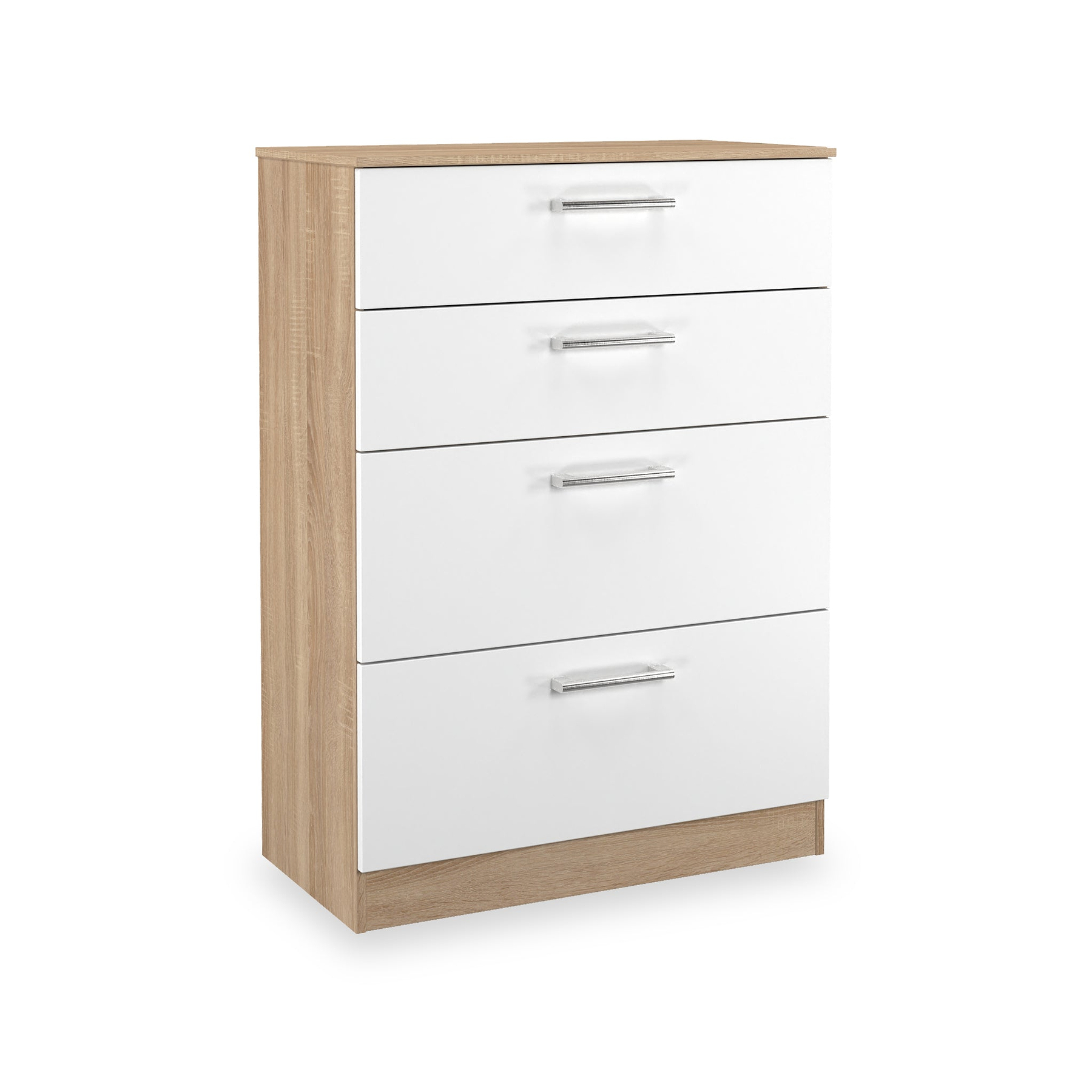 Hadley 4 Drawer Deep Chest White Oak from Roseland Furniture