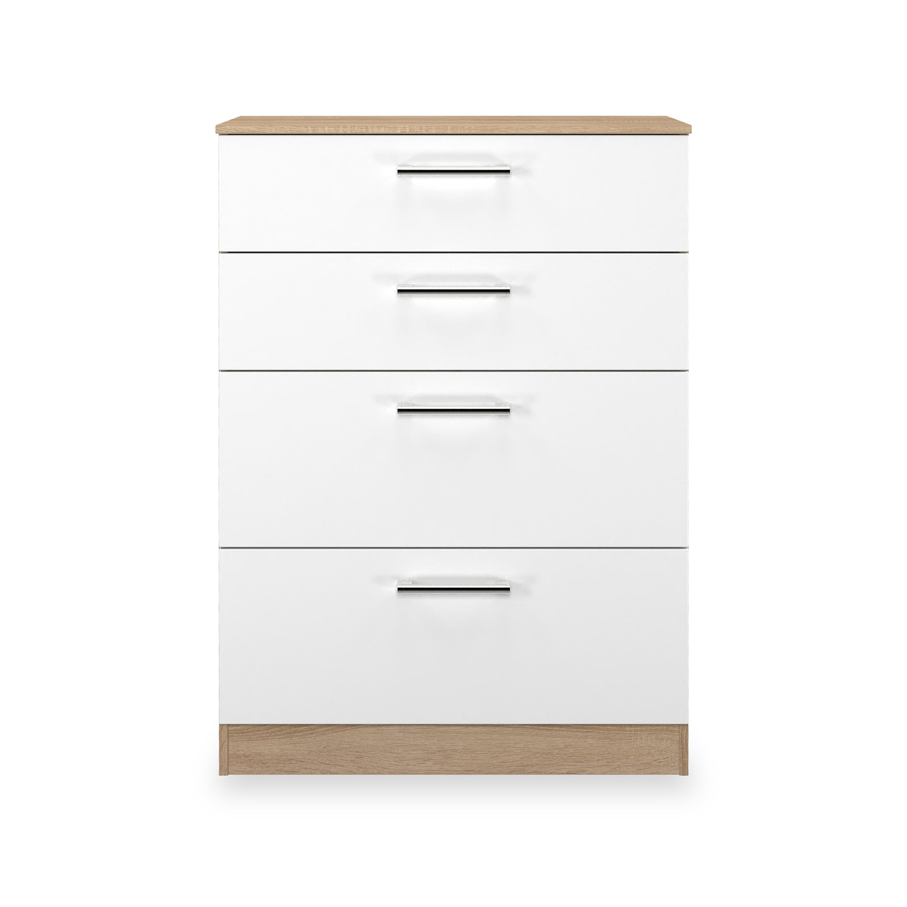 Hadley 4 Drawer Deep Chest White Oak from Roseland Furniture