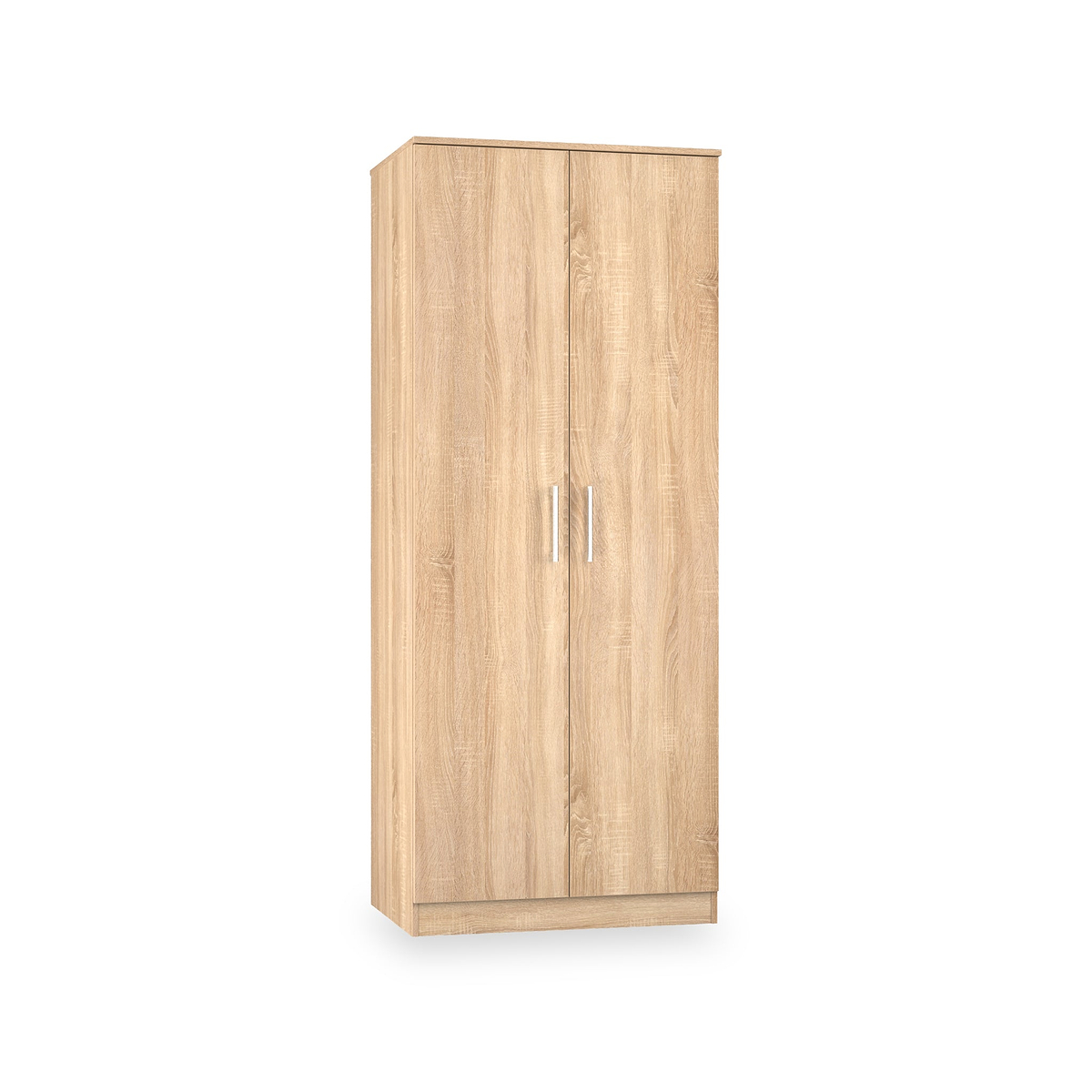 Hadley Double Wardrobe Oak from Roseland Furniture