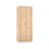 Hadley Double Wardrobe Oak from Roseland Furniture