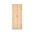 Hadley Double Wardrobe Oak from Roseland Furniture
