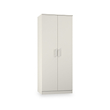 Hadley Double Wardrobe Grey from Roseland Furniture