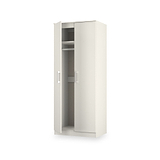Hadley Double Wardrobe Grey from Roseland Furniture