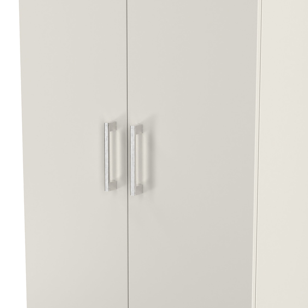 Hadley Double Wardrobe Grey from Roseland Furniture