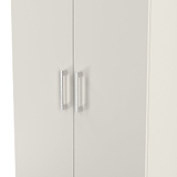 Hadley Double Wardrobe Grey from Roseland Furniture