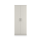 Hadley Double Wardrobe Grey from Roseland Furniture