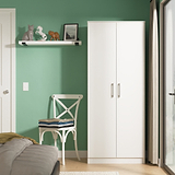 Hadley Double Wardrobe Grey from Roseland Furniture