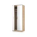 Hadley Double Wardrobe White Oak from Roseland Furniture