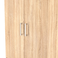 Hadley Double Wardrobe 2 Drawers Oak from Roseland Furniture