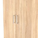 Hadley Double Wardrobe 2 Drawers Oak from Roseland Furniture