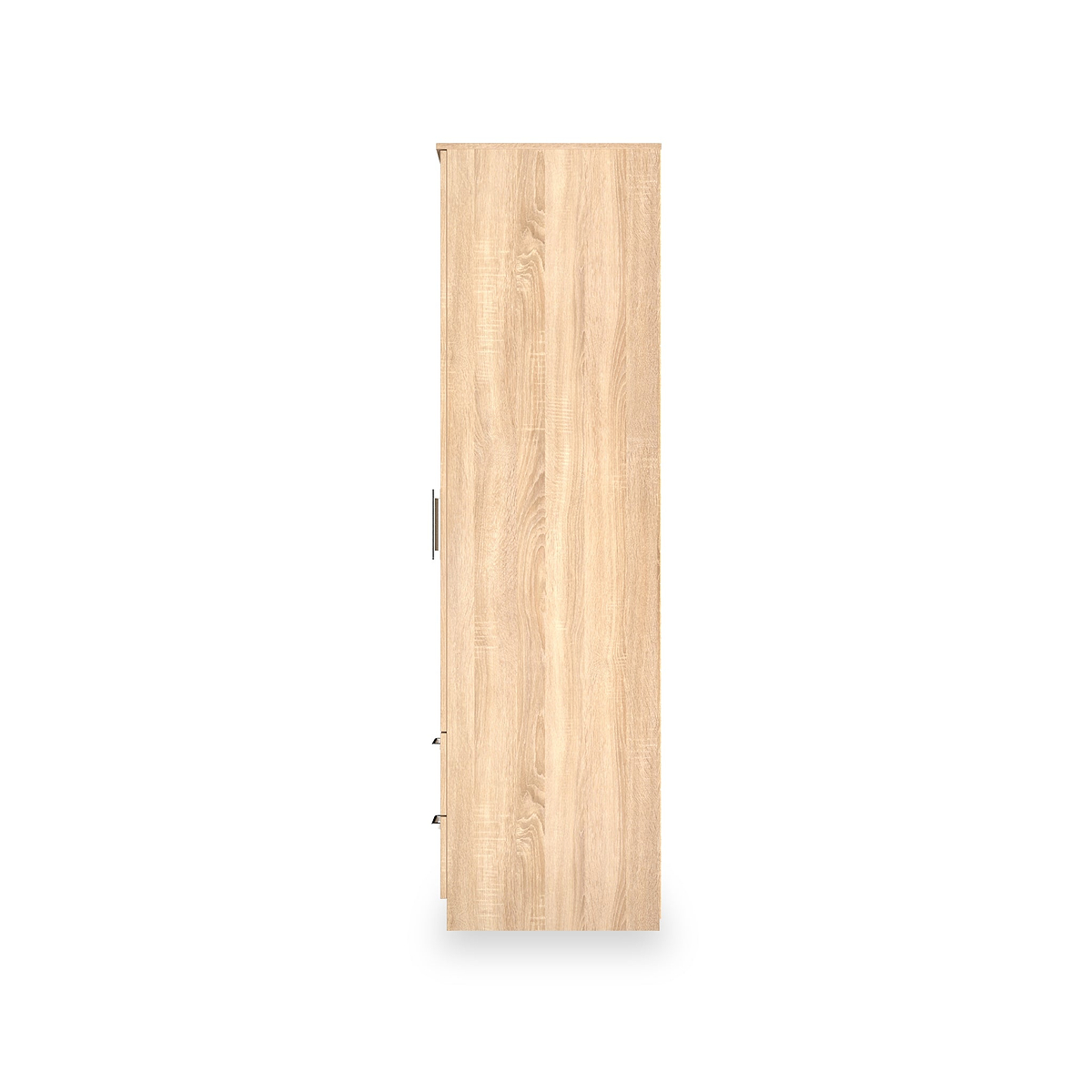 Hadley Double Wardrobe 2 Drawers Oak from Roseland Furniture