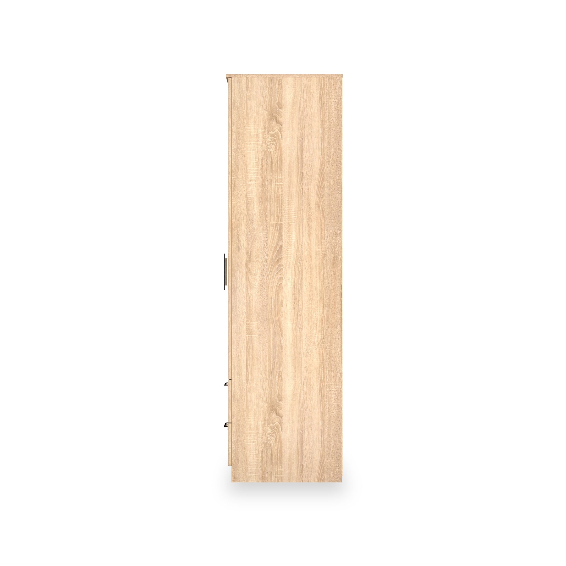 Hadley Double Wardrobe 2 Drawers Oak from Roseland Furniture