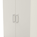 Hadley Double Wardrobe 2 Drawers Grey from Roseland Furniture