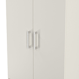 Hadley Double Wardrobe 2 Drawers Grey from Roseland Furniture