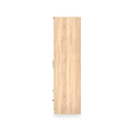 Hadley Double Mirrored Wardrobe and Drawers Oak from Roseland Furniture