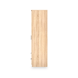 Hadley Double Mirrored Wardrobe and Drawers Oak from Roseland Furniture
