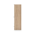 Hadley Double Mirrored Wardrobe and Drawers White Oak from Roseland Furniture