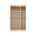 Hadley Triple Mirrored Wardrobe Oak from Roseland Furniture