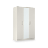 Hadley Triple Mirrored Wardrobe Grey from Roseland Furniture