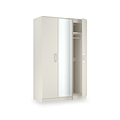 Hadley Triple Mirrored Wardrobe Grey from Roseland Furniture