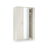 Hadley Triple Mirrored Wardrobe Grey from Roseland Furniture