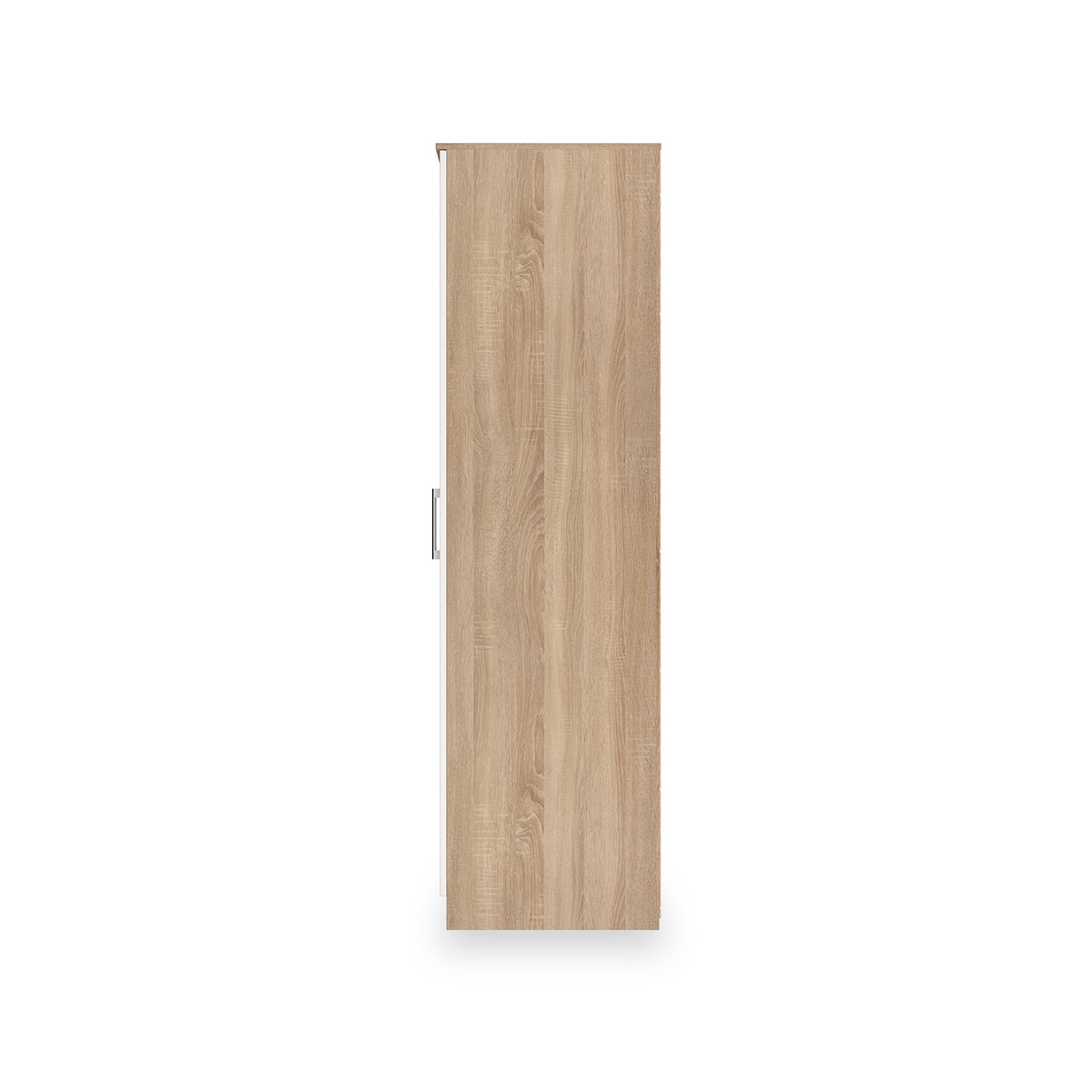 Hadley Triple Mirrored Wardrobe White Oak from Roseland Furniture