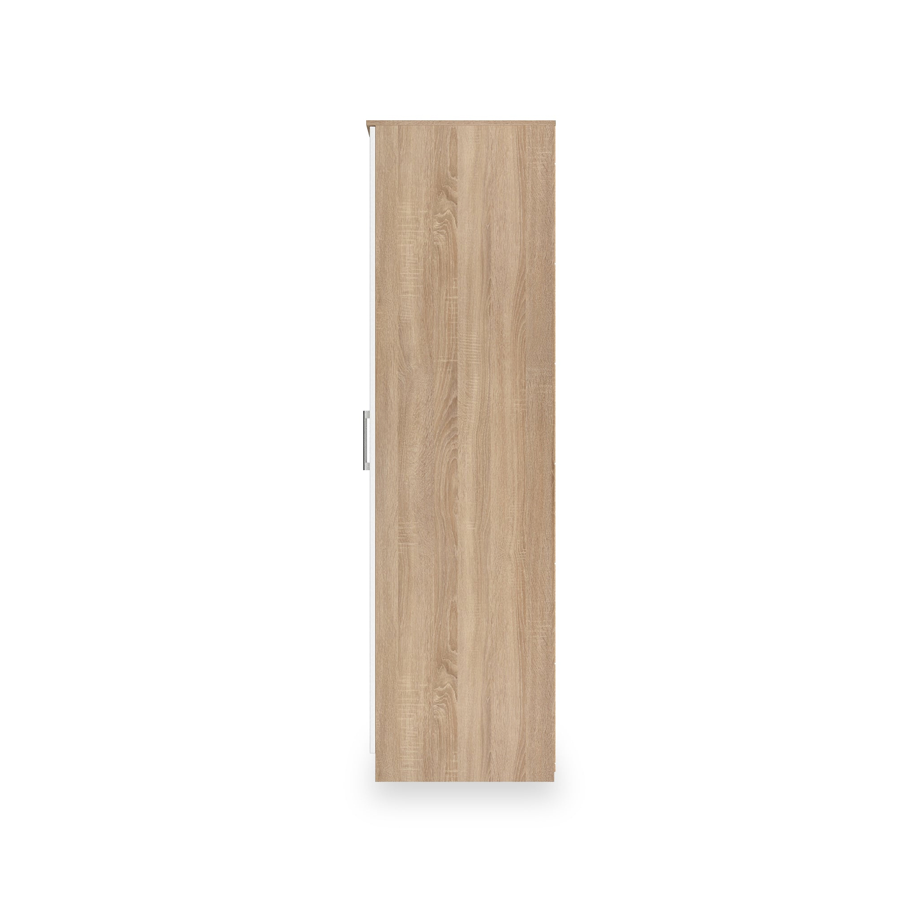 Hadley Triple Mirrored Wardrobe White Oak from Roseland Furniture