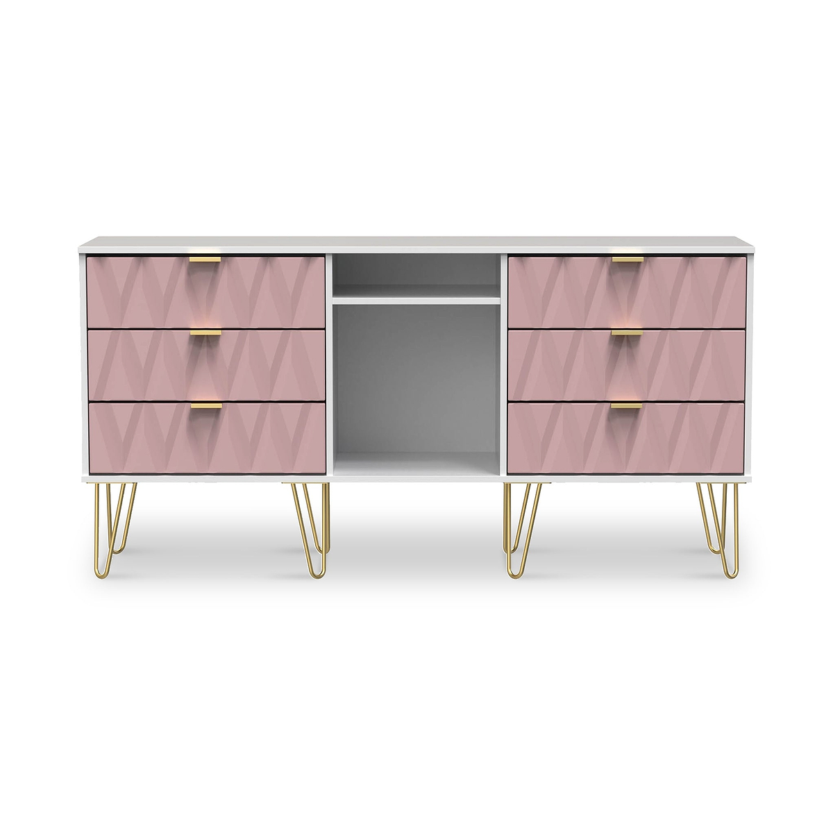 Geo 6 Drawer Sideboard from Roseland Furniture