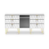 Geo 6 Drawer Sideboard from Roseland Furniture