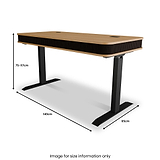 Koble Elin Sit Stand Adjustable Smart Desk from Roseland Furniture