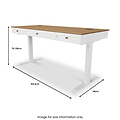 Koble Felix Flip Top Smart Desk from Roseland Furniture
