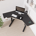 Gino Black Smart Electric Height Adjustable Corner Desk